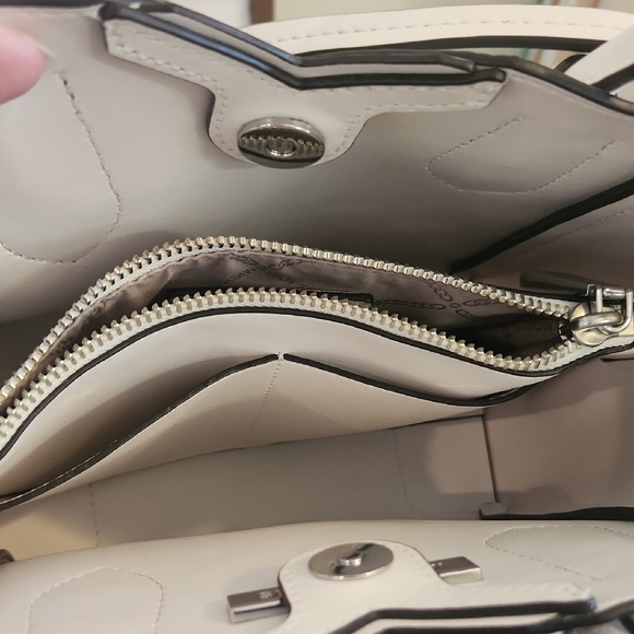 Michael Kors Mae Small Satchel/Crossbody Bag - Picture 13 of 13